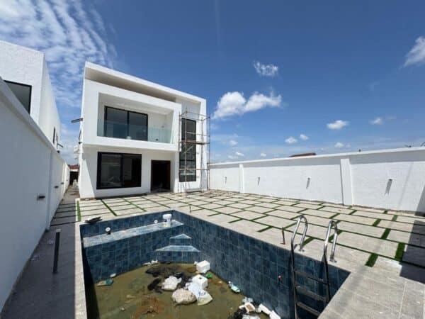featured image of the 4-Bedroom House with Swimming Pool for Sale in East Legon Nanakrom