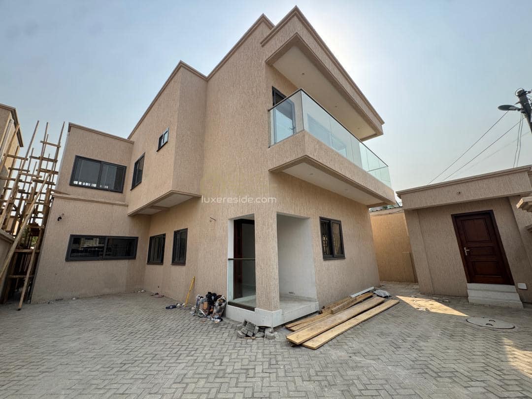 Featured image for the 4-Bedroom House for Rent in East Legon with Boys’ Quarters and Good Road Access