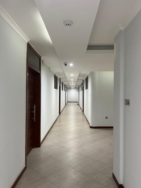 Well-maintained corridors for a polished, professional feel throughout the building.