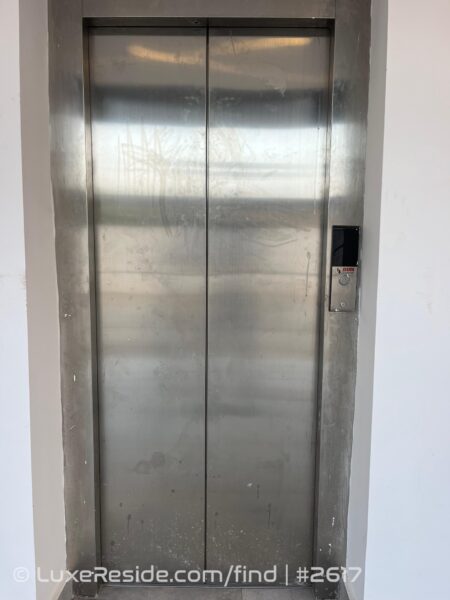 Convenient elevator access for easy movement within the apartment complex.