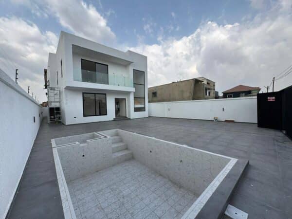 featured image of the 4-Bedroom House for Sale in East Legon Hills with Swimming Pool and Boys’ Quarters