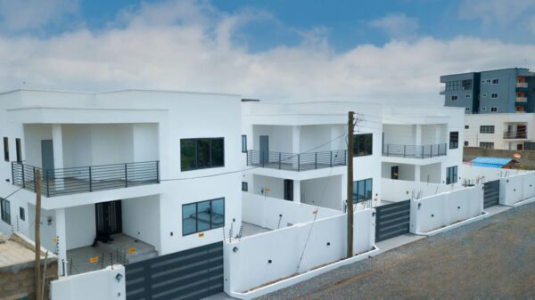 featured image of the Luxury 4-Bedroom House for Sale in East Legon Hills with Swimming Pool & Modern Finishes