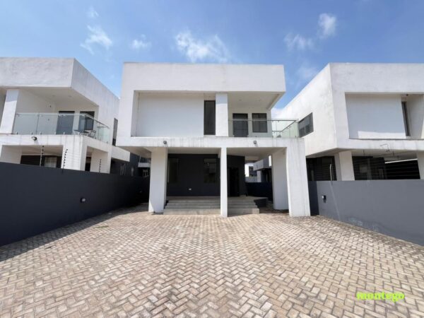 featured image of the Newly Built 3-Bedroom Self Compound House for Rent in East Legon Adjiringanor with Guest Room