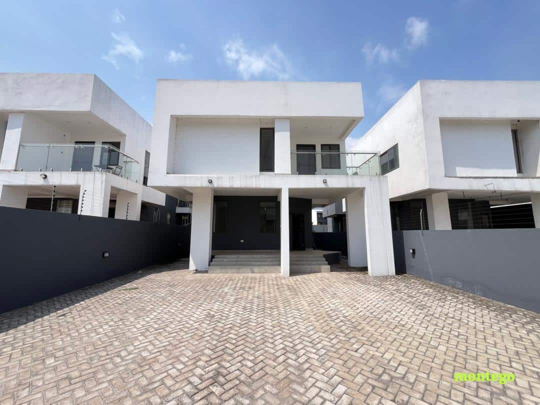 Featured image for the Newly Built 3-Bedroom Self Compound House for Rent in East Legon Adjiringanor with Guest Room