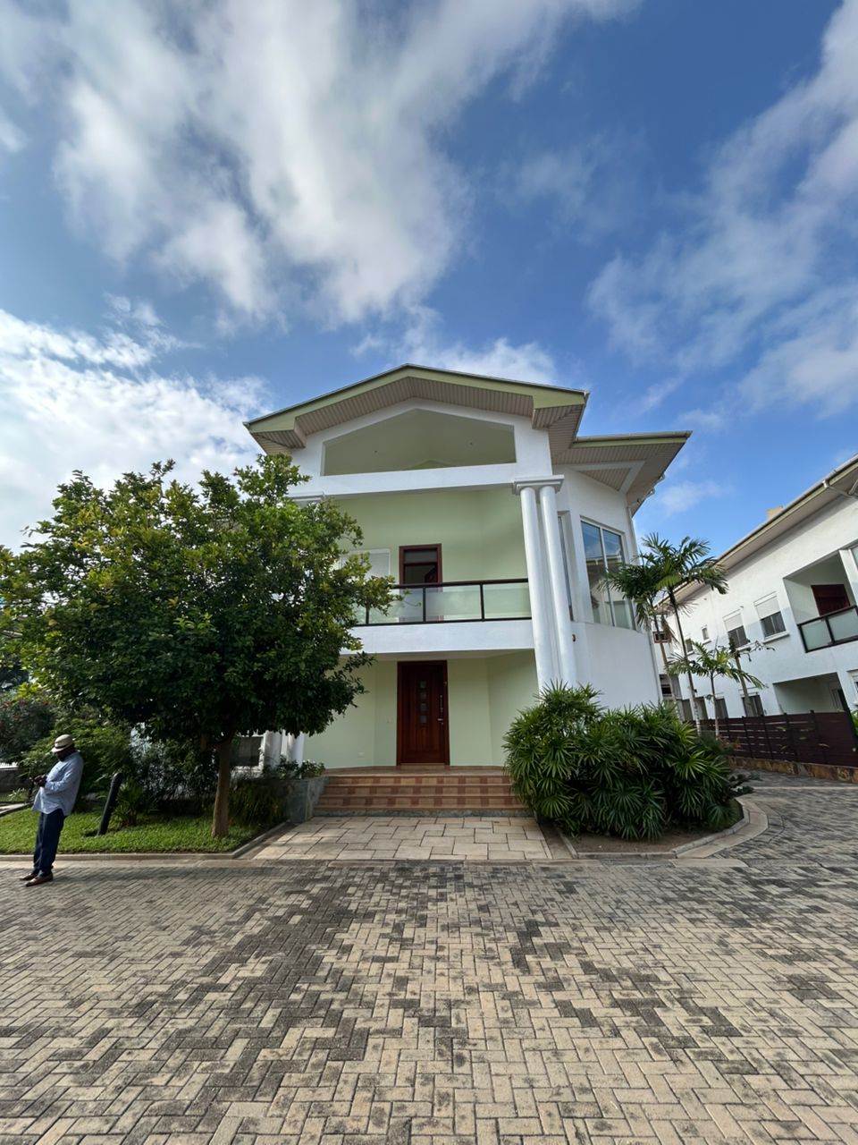 Featured image for the Elegant 4-Bedroom Townhouse for Rent in Airport Residential with Boys’ Quarters, Gym & Pool