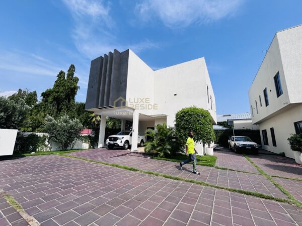 featured image of the Gated Community 4-Bedroom Townhouse For Rent | Airport Residential | With BQ & Pool
