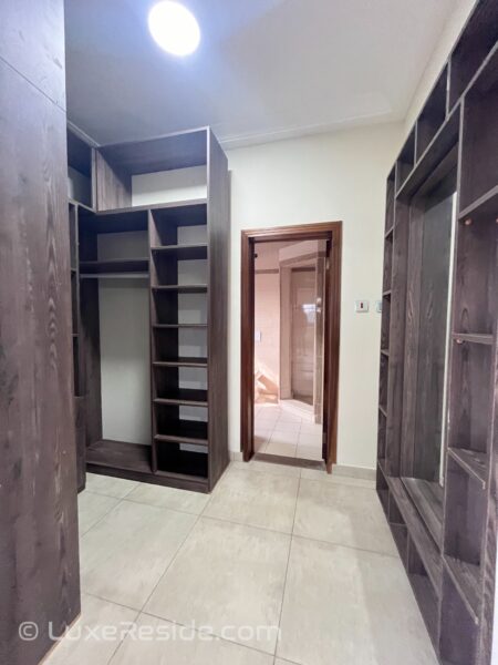 Your wardrobe's new best friend – organized and spacious storage.